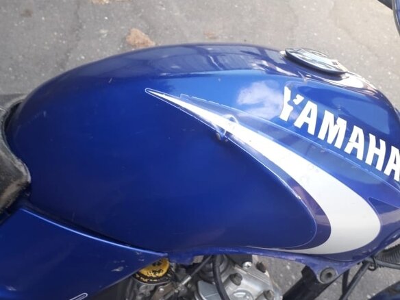 2007 Yamaha YBR125, синий, 85000 рублей - вид 5