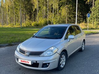 2008 Nissan Tiida I, серебристый, 530000 рублей, вид 1
