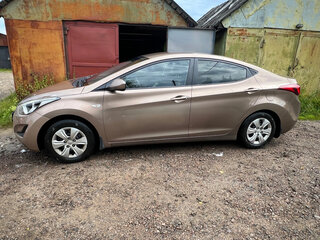 2014 Hyundai Elantra V (MD) Рестайлинг, коричневый, 1080000 рублей, вид 4