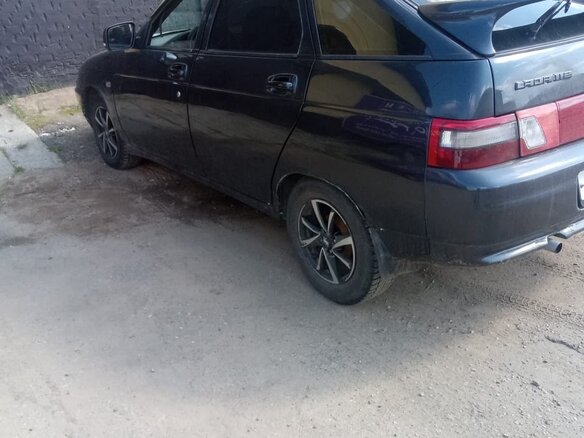2007 Lada (ВАЗ) 2112, серебристый - вид 2