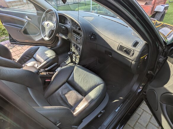 2007 Saab 9-5 I Рестайлинг 2, чёрный, 850000 рублей - вид 9