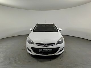 2012 Opel Astra J Рестайлинг, белый, 583305 рублей, вид 2