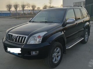 2006 Toyota Land Cruiser Prado 120 Series, чёрный, 1950000 рублей, вид 1
