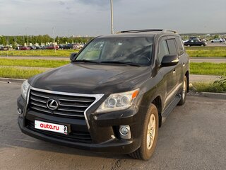 2013 Lexus LX 570 III Рестайлинг, чёрный, 4590000 рублей, вид 1