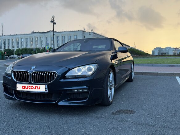 2012 BMW 6 серии 640i III (F06/F13/F12), синий, 4270000 рублей - вид 3