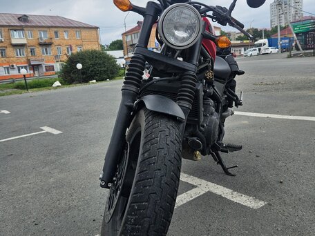 2017 Honda Rebel 500, красный, 550000 рублей, вид 2
