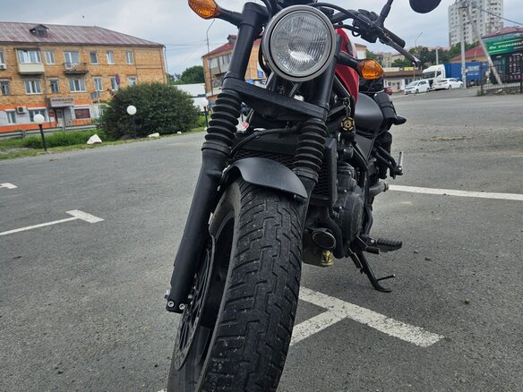 2017 Honda Rebel 500, красный, 550000 рублей - вид 1