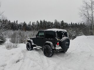 1999 Jeep Wrangler II (TJ), чёрный, 1250000 рублей, вид 4