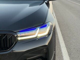 2017 BMW 5 серии 520d VII (G30/G31/G38), чёрный, 3590000 рублей, вид 2
