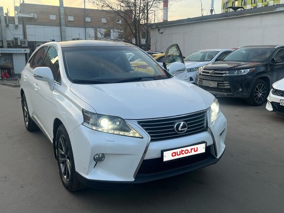 2015 Lexus RX 350 III Рестайлинг, белый, 2942000 рублей - вид 5
