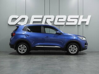 2021 Chery Tiggo 4 I Рестайлинг, синий, 1219000 рублей, вид 5