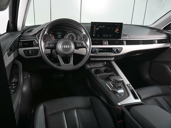 2020 Audi A4 35 TFSI V (B9) Рестайлинг, синий - вид 5