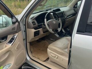 2008 Toyota Land Cruiser Prado 5-speed 120 Series Рестайлинг, серебристый, 2249000 рублей, вид 5