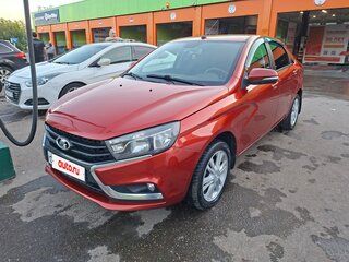 2016 Lada (ВАЗ) Vesta I, красный, 630000 рублей, вид 1