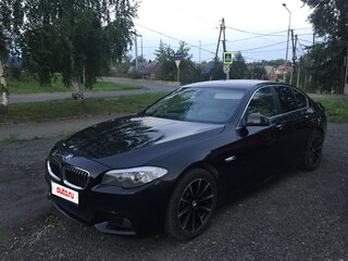 2012 BMW 5 серии 520i VI (F10/F11/F07), чёрный, 1630000 рублей, вид 1
