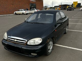 2007 Chevrolet Lanos I, чёрный, 140000 рублей, вид 1