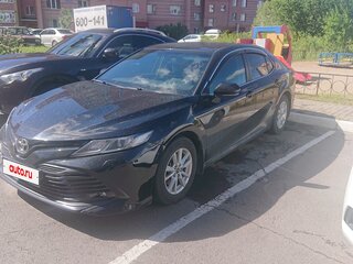 2018 Toyota Camry VIII (XV70), чёрный, 2700000 рублей, вид 2