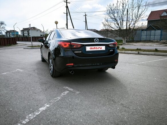 2015 Mazda 6 III (GJ) Рестайлинг, чёрный, 1790000 рублей - вид 7
