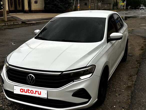 2021 Volkswagen Polo VI, белый, 1250000 рублей - вид 4