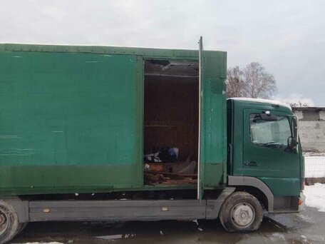 1998 Mercedes-Benz Atego, зелёный, 1100000 рублей, вид 3