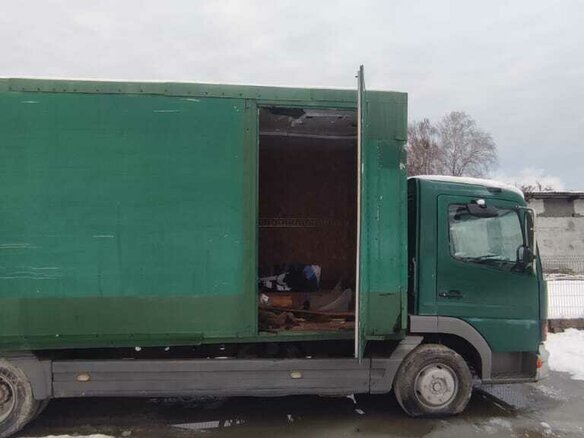 1998 Mercedes-Benz Atego, зелёный, 1100000 рублей - вид 2
