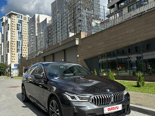2022 BMW 6 серии Gran Turismo 620d xDrive IV (G32) Рестайлинг, серый, 6200000 рублей, вид 4
