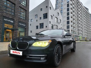 2014 BMW 7 серии Long 740Li xDrive V (F01/F02/F04) Рестайлинг, чёрный, 2300000 рублей, вид 1