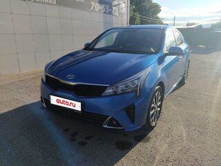 2020 Kia Rio IV Рестайлинг, синий, 1770000 рублей, вид 1