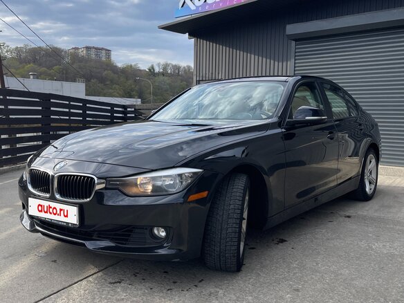 2013 BMW 3 серии 328i VI (F3x), чёрный, 1580000 рублей
