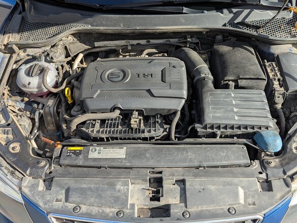 2013 SEAT Leon III, синий, 1195000 рублей - вид 18