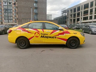 2021 Lada (ВАЗ) Vesta I, жёлтый, 650000 рублей, вид 3
