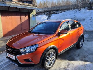 2021 Lada (ВАЗ) Vesta SW Cross I, оранжевый, 1100000 рублей, вид 1