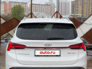 2021 Hyundai Santa Fe IV Рестайлинг, белый, 3500000 рублей, вид 5