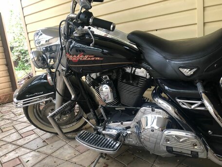 1996 Harley-Davidson Road King, чёрный, 800000 рублей, вид 5