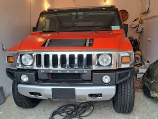 2008 Hummer H2 I Рестайлинг, красный, 16500000 рублей, вид 1