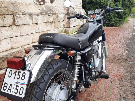 2005 Honda CB 400SS, чёрный, 360000 рублей, вид 2