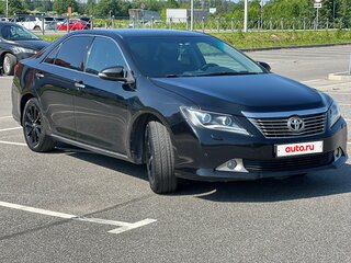 2012 Toyota Camry VII (XV50), чёрный, 1590000 рублей, вид 4