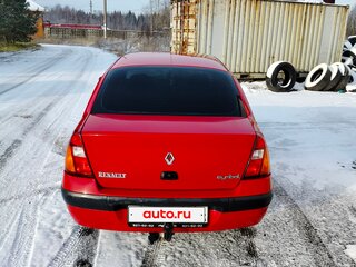 2002 Renault Symbol I Рестайлинг, красный, 340000 рублей, вид 3