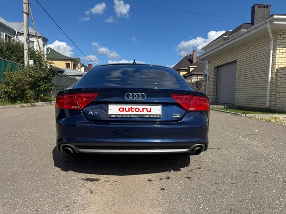 2011 Audi A7 I (4G), синий, 2500000 рублей - вид 8