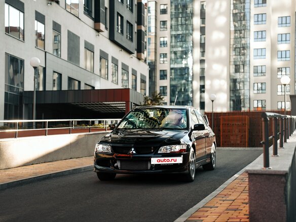 2004 Mitsubishi Lancer Evolution VIII, чёрный - вид 20