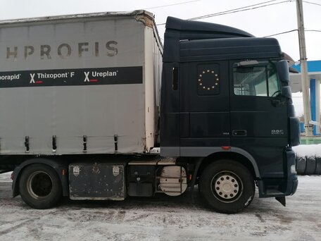 2009 DAF XF 105, синий, 2300000 рублей, вид 3