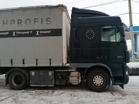2009 DAF XF 105, синий, 2300000 рублей - вид 2