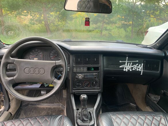 1988 Audi 80 IV (B3), синий, 90000 рублей - вид 5