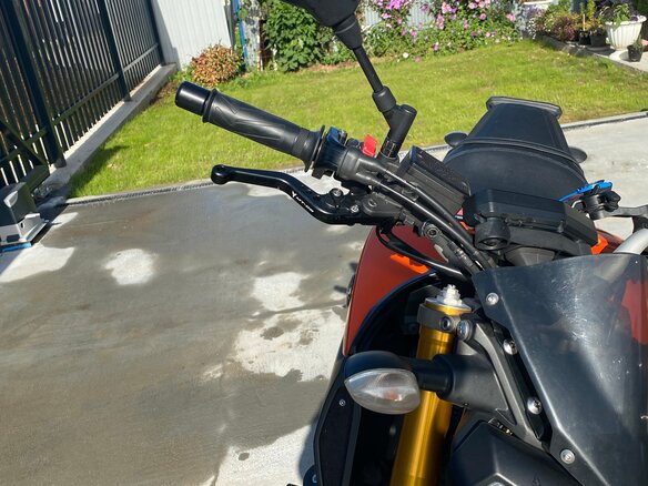2014 Yamaha MT-09 (FZ-09), оранжевый, 700000 рублей - вид 26
