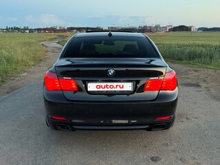 2009 BMW 7 серии Long 730Ld V (F01/F02/F04), чёрный, 1750000 рублей, вид 5