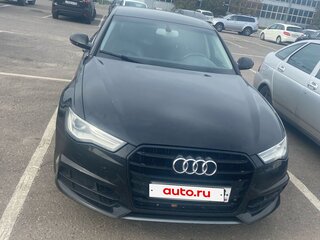 2016 Audi A6 IV (C7) Рестайлинг, чёрный, 1580000 рублей, вид 2