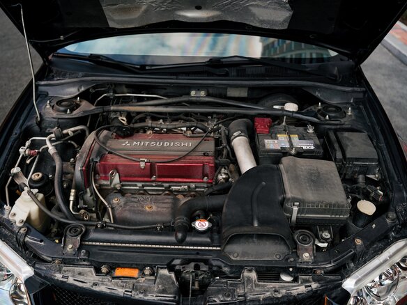 2004 Mitsubishi Lancer Evolution VIII, чёрный - вид 33