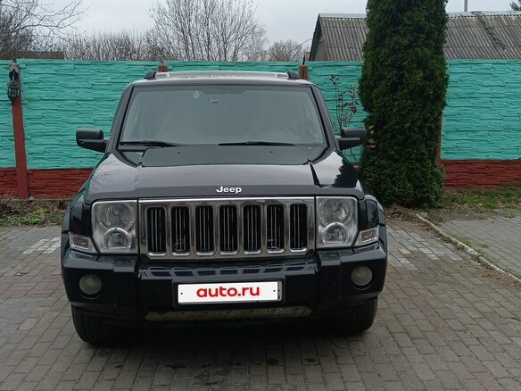 2006 Jeep Commander, чёрный - вид 1