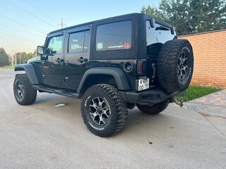 2012 Jeep Wrangler III (JK), зелёный, 2900000 рублей, вид 3