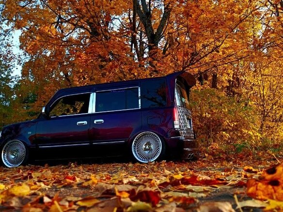 2004 Scion xB I, фиолетовый, 1300000 рублей - вид 5